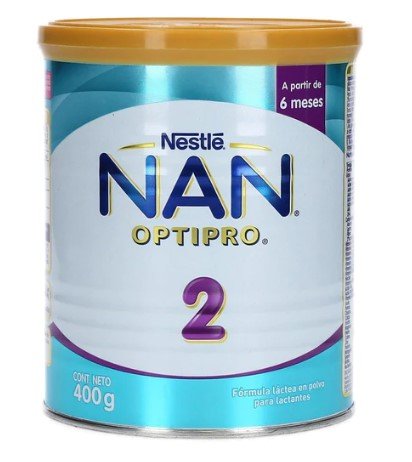 NAN 2 OPTIPRO FORMULA INFANTIL 400 GR - SUPERMIX