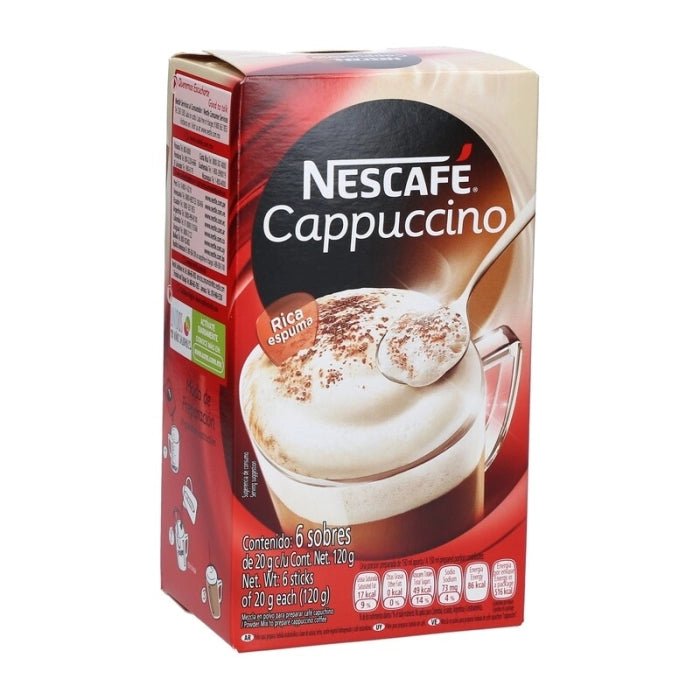 NESCAFE CAPPUCCINO ORIGINAL 6 SOBRES/120 GR - SUPERMIX
