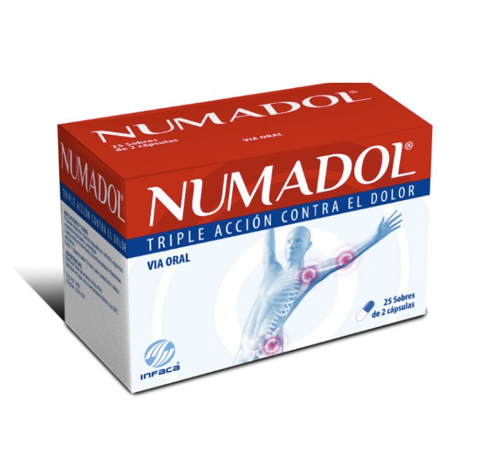 NUMADOL 75/200/300 MG 10 CAPSULAS - SUPERMIX