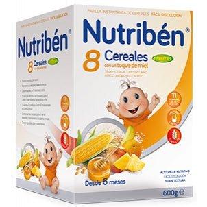 NUTRIBEN 8 CEREALES MIEL Y 4 FRUTAS 600 GR - SUPERMIX