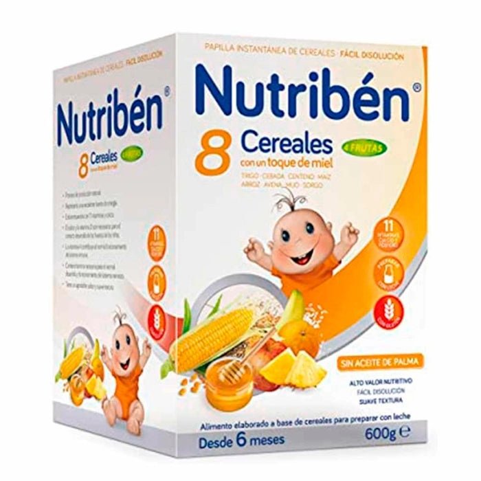 NUTRIBEN 8 CEREALES Y MIEL 600 GR - SUPERMIX