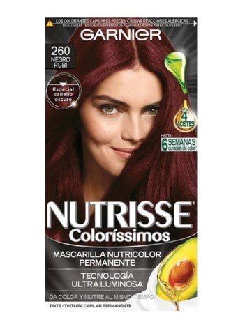 NUTRISSE TINTE CAPILAR NEGRO RUBI 260 - SUPERMIX