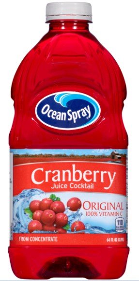 OCEAN SPRAY CRANBERRY JUICE COCKTAIL 64 ONZ - SUPERMIX