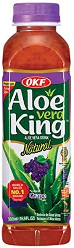 OKF JUGO DE ALOE VERA SABOR UVA 500 ML - SUPERMIX