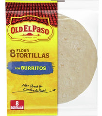 OLD EL PASO TORTILLAS PARA BURRITOS 11 OZ PAQ 8 UND - SUPERMIX