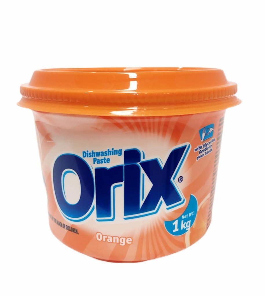 ORIX LAVAPLATOS PASTA NARANJA 1 KG - SUPERMIX
