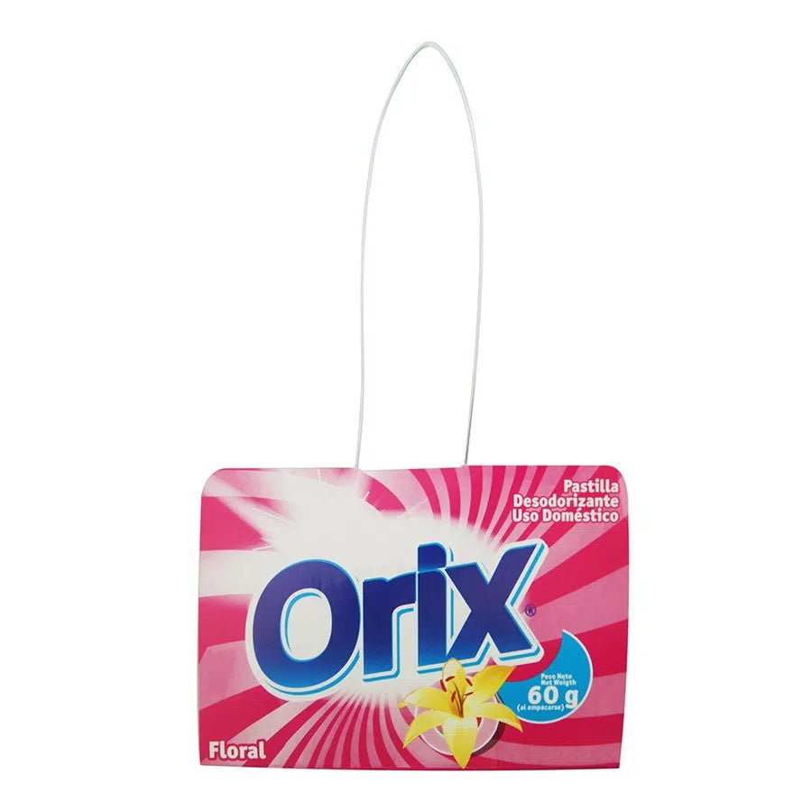 ORIX PASTILLAS DESINFECTANTE PARA INODORO FLORAL 60 GRS - SUPERMIX