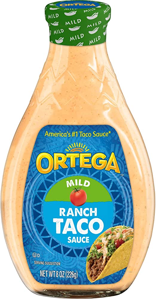 ORTEGA TACO SAUCE RANCH 8 OZ - SUPERMIX