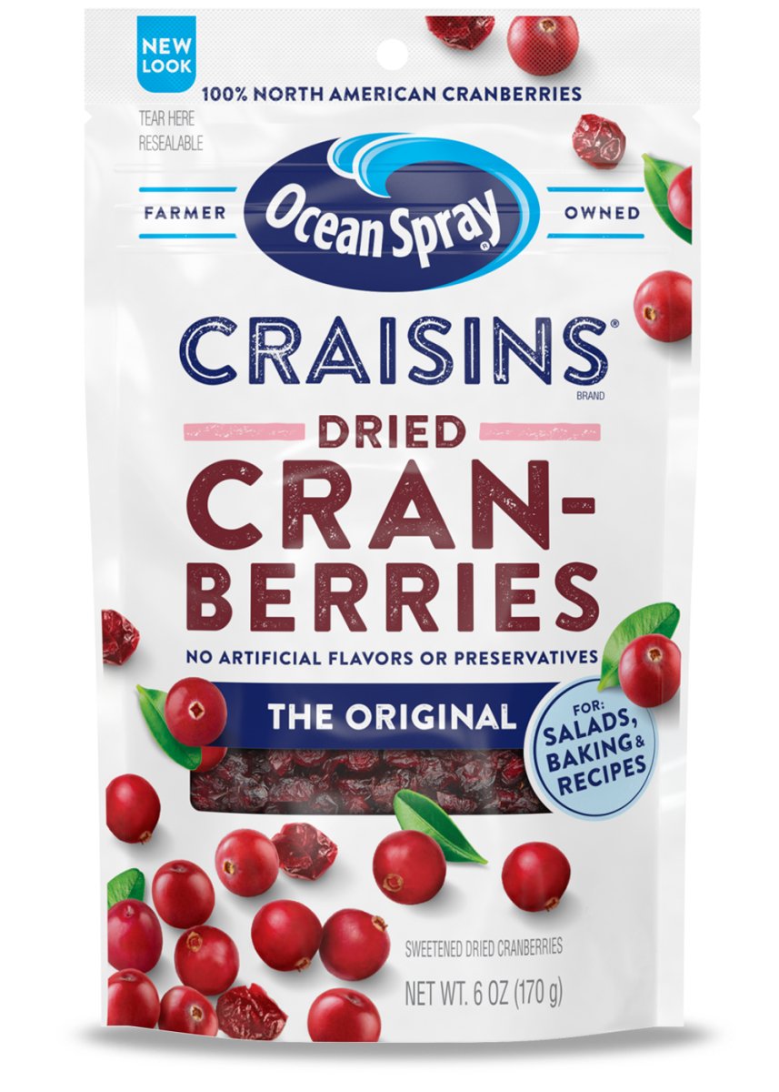 OS CRAISINS DRIED CRANBERRIES ORIGINAL 12/3 OZ - SUPERMIX