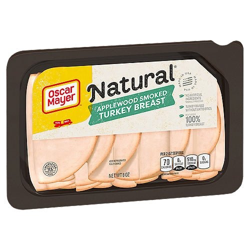 OSCAR MAYER APPLEWOOD SMOKED TURKEY 8 OZ - SUPERMIX