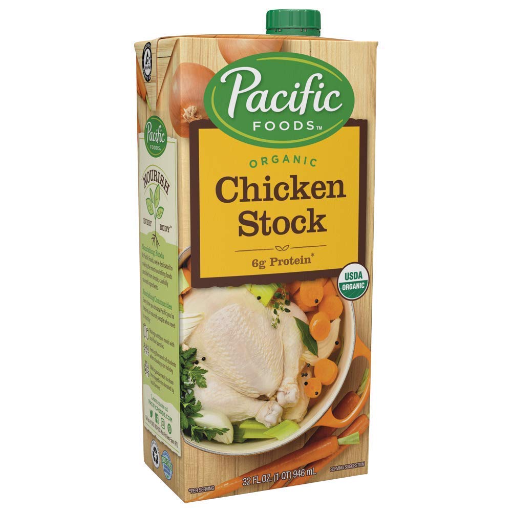 PACIFC BROTH OG2 CHICKEN 32 FZ - SUPERMIX