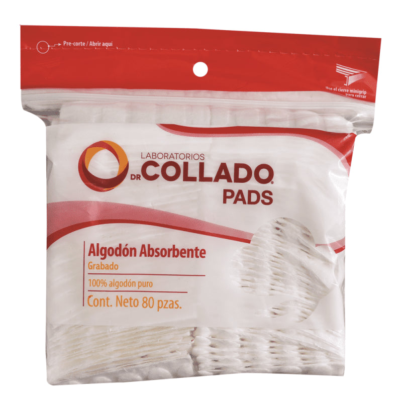 PADS CUADRADOS DE ALGODON - SUPERMIX