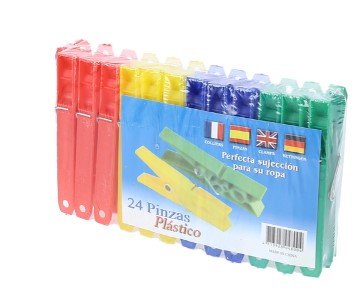 PALITOS PLASTICOS PARA ROPA 24/1 REF. XL - SUPERMIX