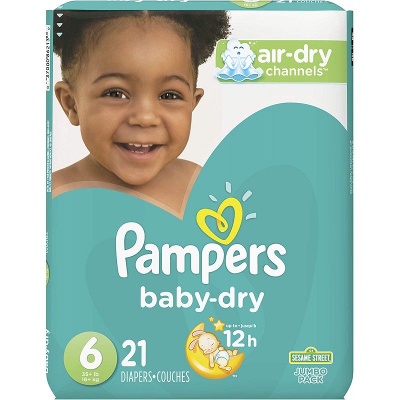 PAMPERS BD S6 JUMBO 21 Unidad - SUPERMIX