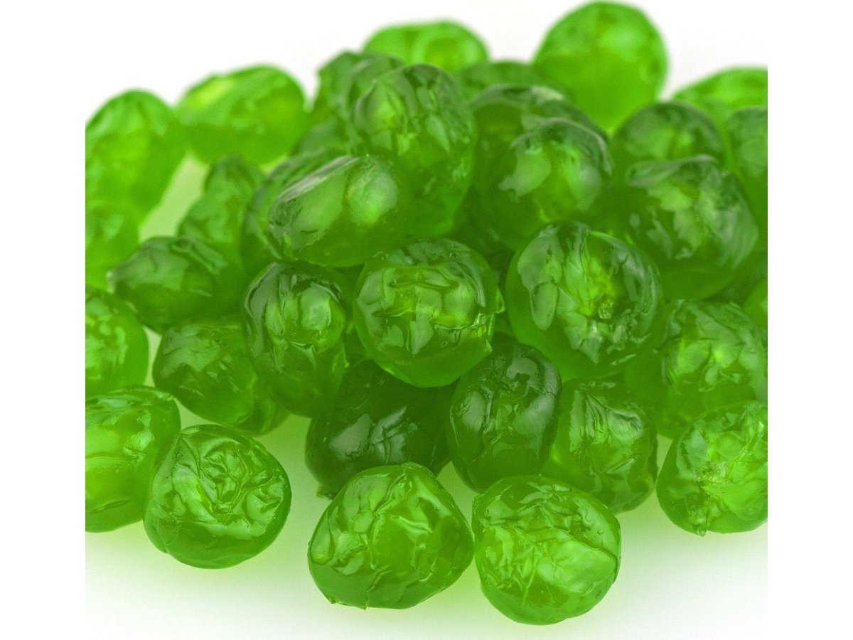 PARADISE CEREZAS VERDES CRISTALIZADAS 4 OZ - SUPERMIX