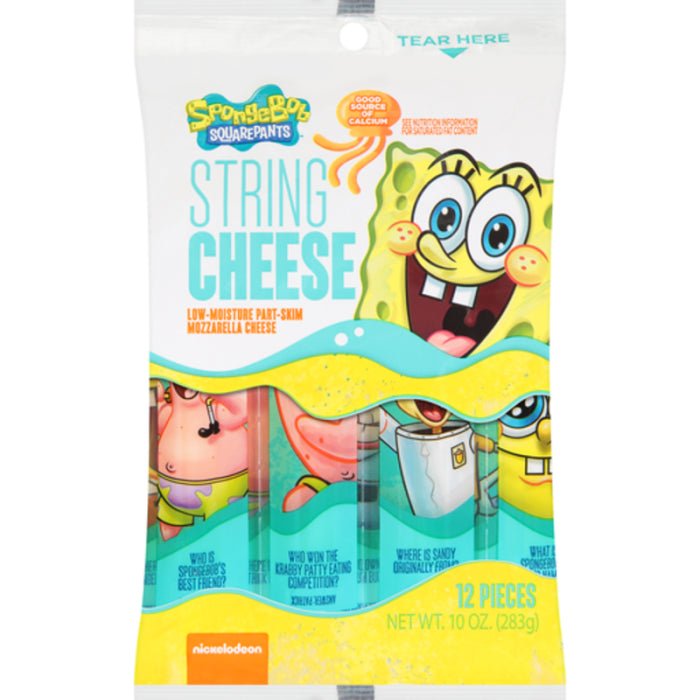 PAULY STRING CHEESE BOB ESPONJA 10 OZ - SUPERMIX