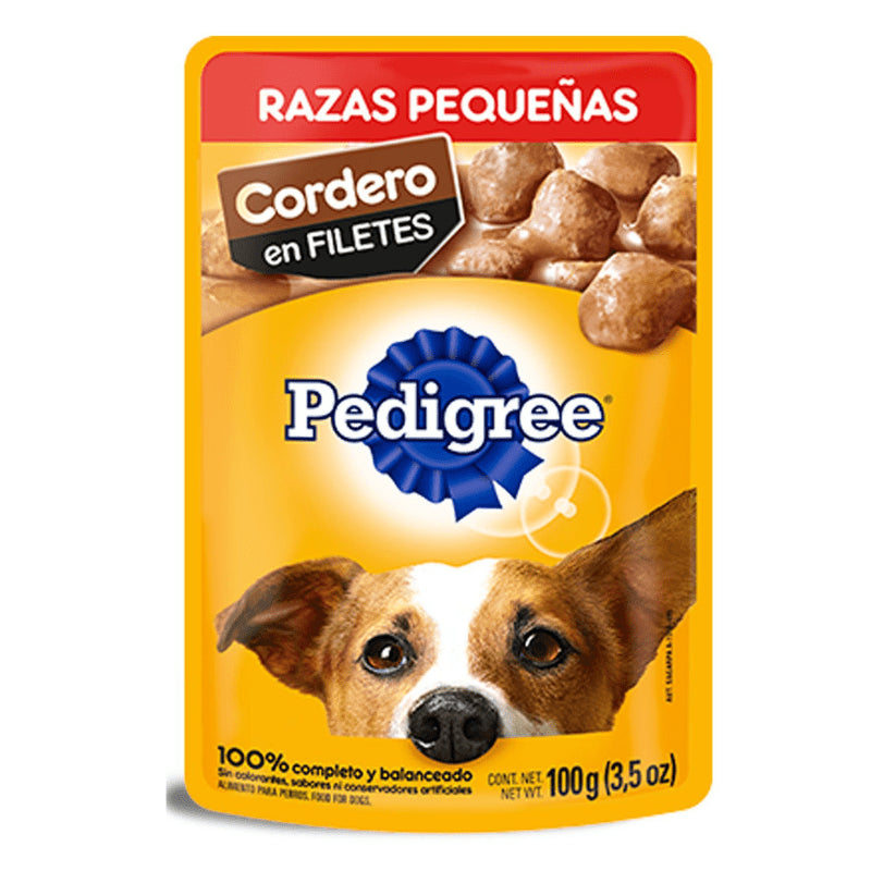 PEDIGREE RAZA PEQUENA WET POUCH CORDERO 30/100 G - SUPERMIX
