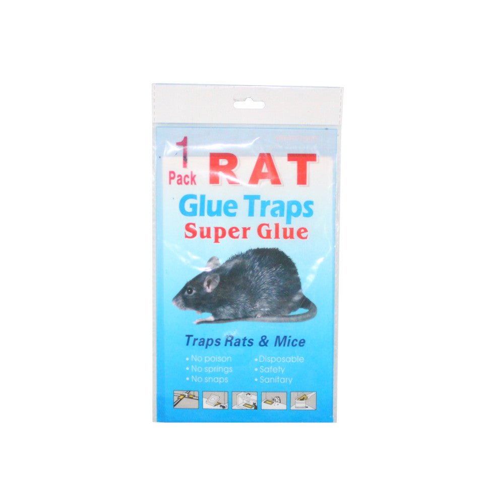 PEGA EN LAMINA P/RATAS PEQUEÑA 7'' x 3 1/2'' - SUPERMIX
