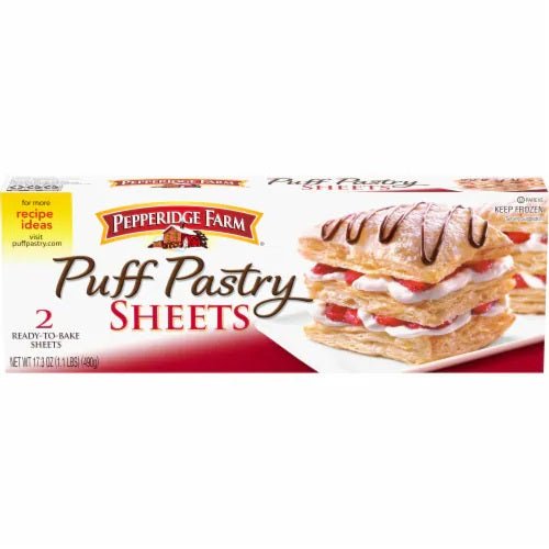 PEPPERIDG PUFF PASTRY SHETS 17.3 OZ - SUPERMIX