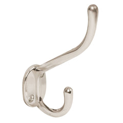 PERCHERO PARA PUERTA GANCHO LARGO Y CORTO CROMO MATE METALICO HERMEX.. - SUPERMIX