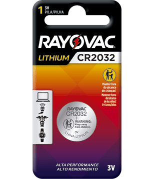 PILA LITIO PARA CONTROLES KECR2032 - 2G RAYOVAC - SUPERMIX