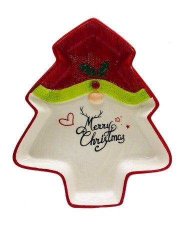 PLATO ARBOL DE NAVIDAD 19.5 X 23 X 2.5 CM - SUPERMIX