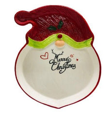 PLATO GORRO DE NAVIDAD 19.5 X 23.5 X 2.5 CM - SUPERMIX