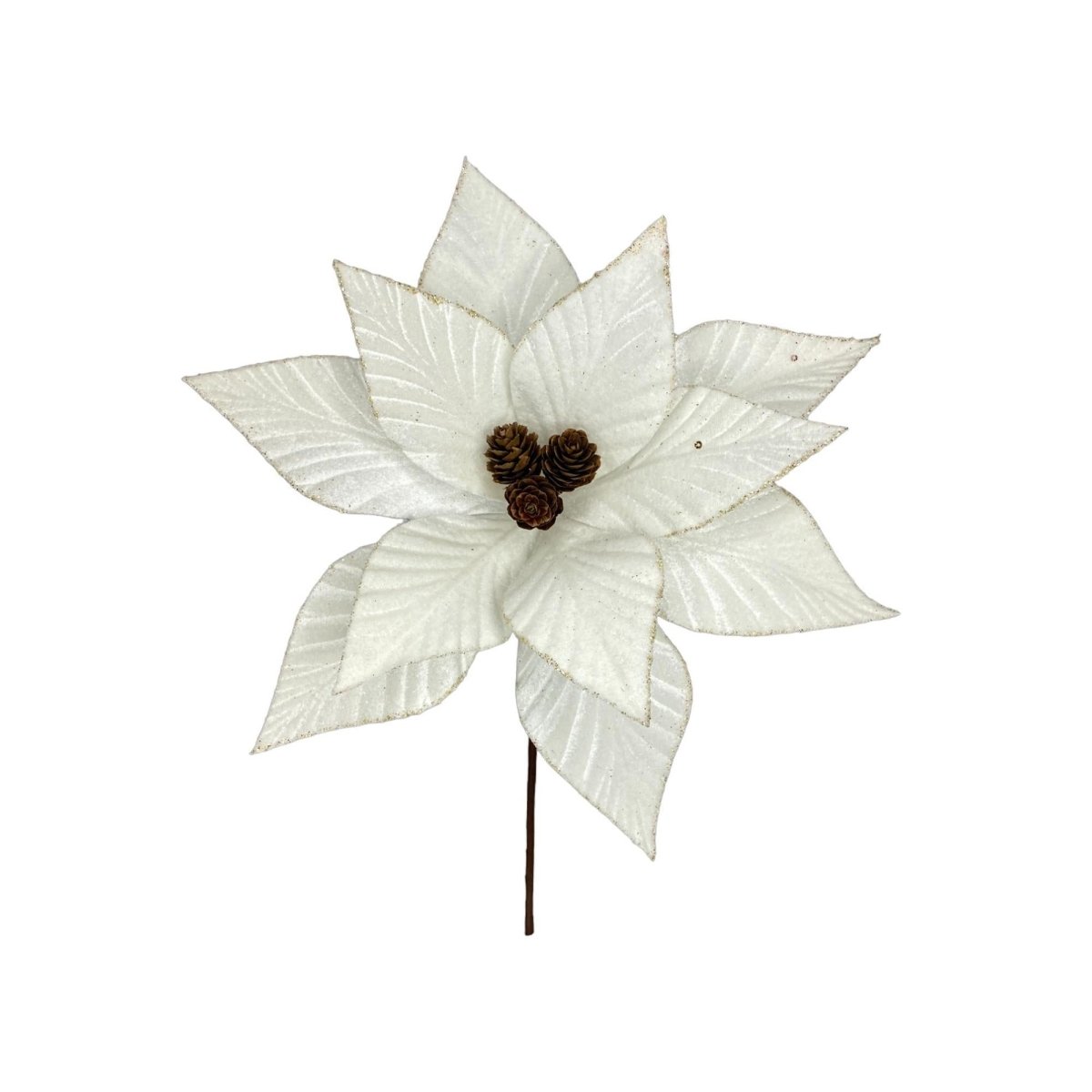 POINSETIA DECOR 35X30X6CM - SUPERMIX