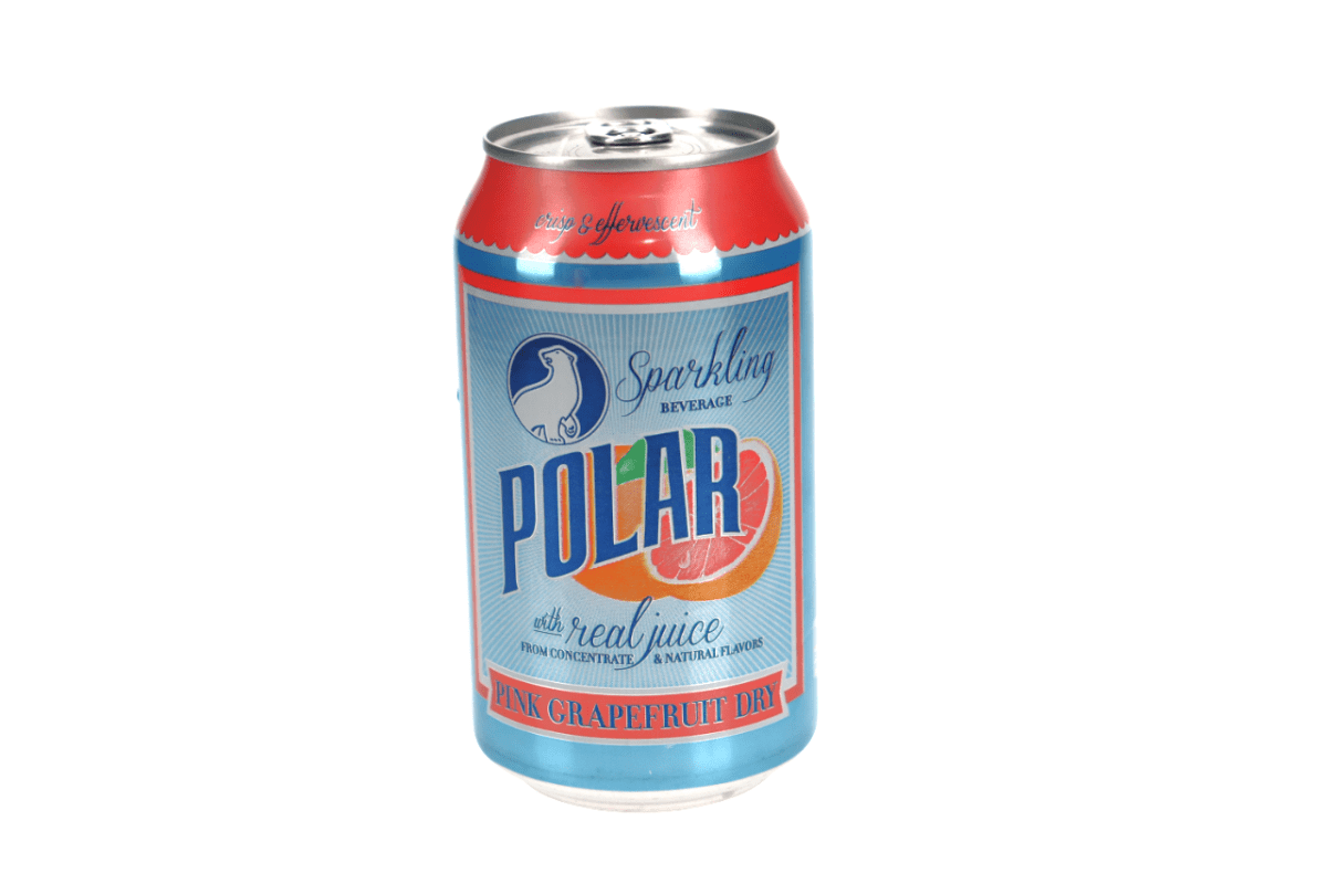 POLAR PINK GRAPEFRUIT DRY CAN 12OZ - SUPERMIX