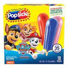 POPSICLE SOUR PAW PTRL 18PK 29.7 FZ - SUPERMIX