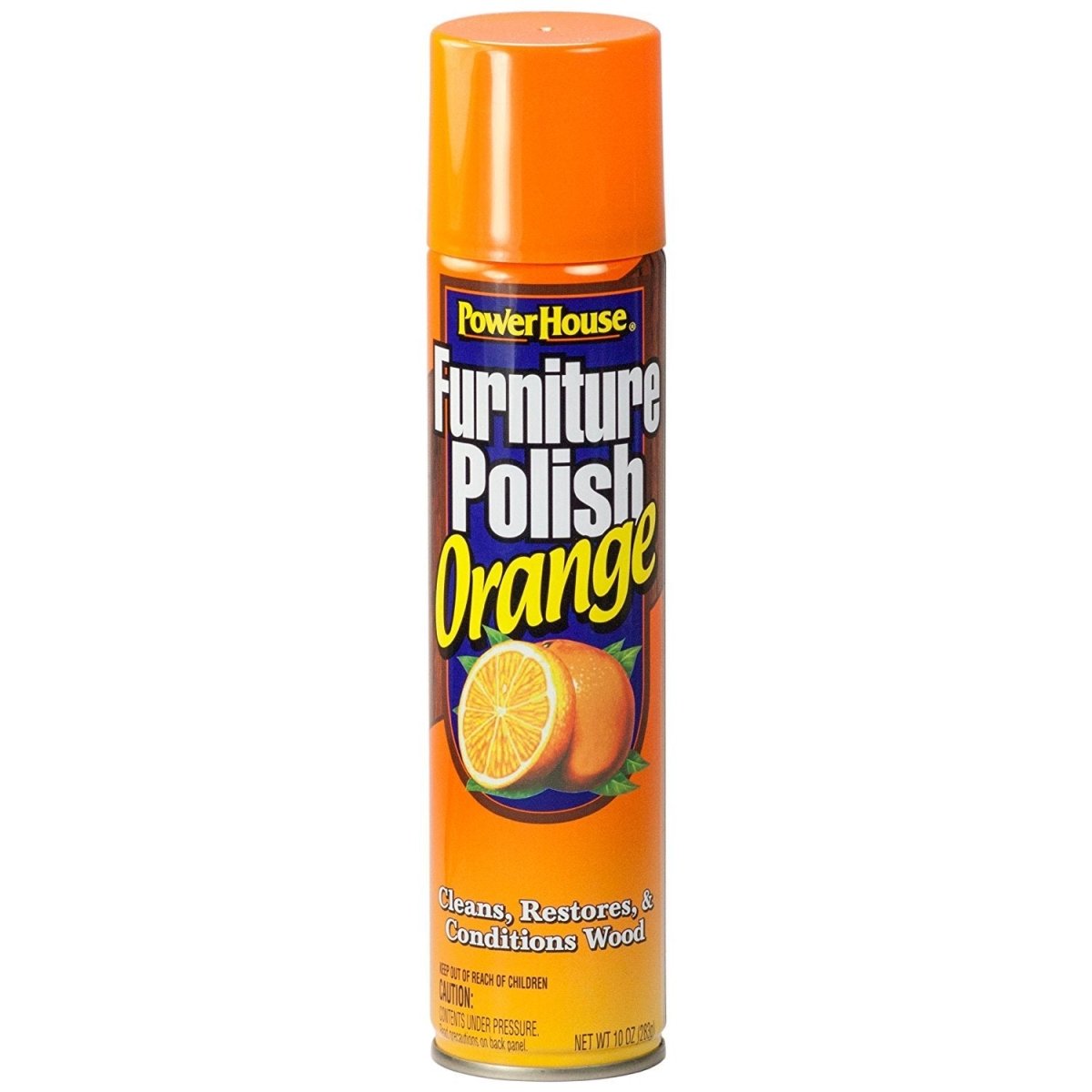 POWER HOUSE PULIDO DE MUEBLES SPRAY NARANJA 9 OZ - SUPERMIX