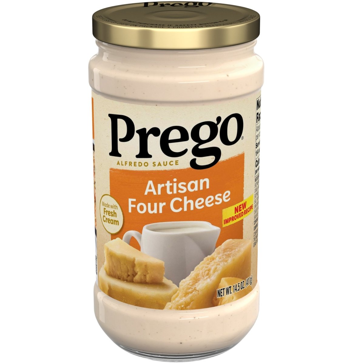 PREGO SALSA ARTISAN CUATRO QUESO 14.5 OZ - SUPERMIX