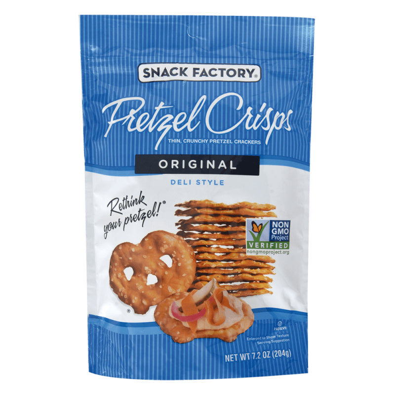PRETZEL CRISPS GALLETAS ORIGINAL 7.2 OZ - SUPERMIX