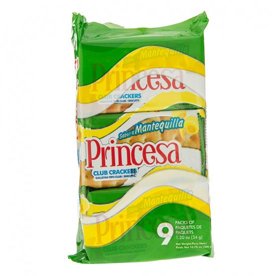 PRINCESA GALLETA CLUB SABOR MANTEQUILLA 9 UND PAQ. - SUPERMIX