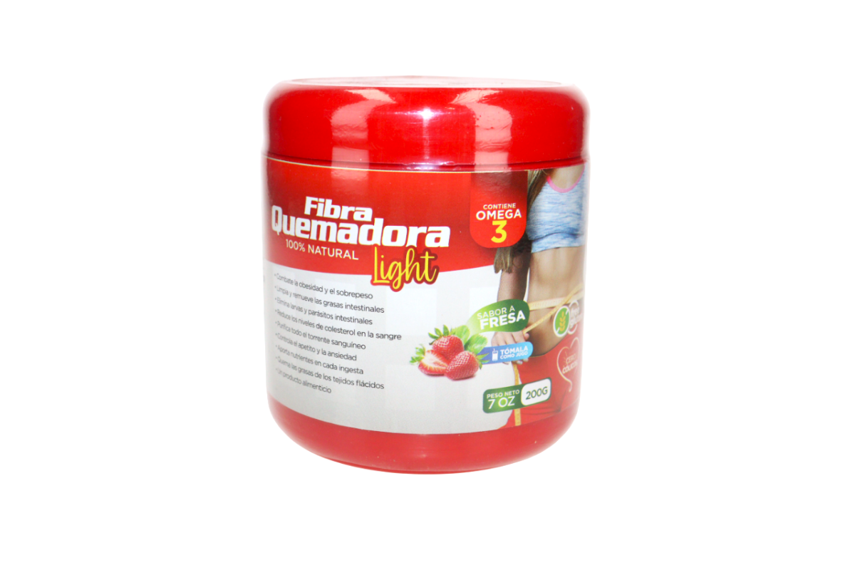 PRO EDEN FIBRA QUEMADORA LIGHT FRESA 200GM - SUPERMIX
