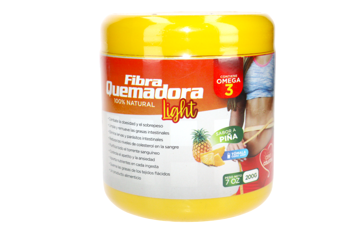 PRO EDEN FIBRAQUEMADORA LIGHT PIÑA 200GM - SUPERMIX