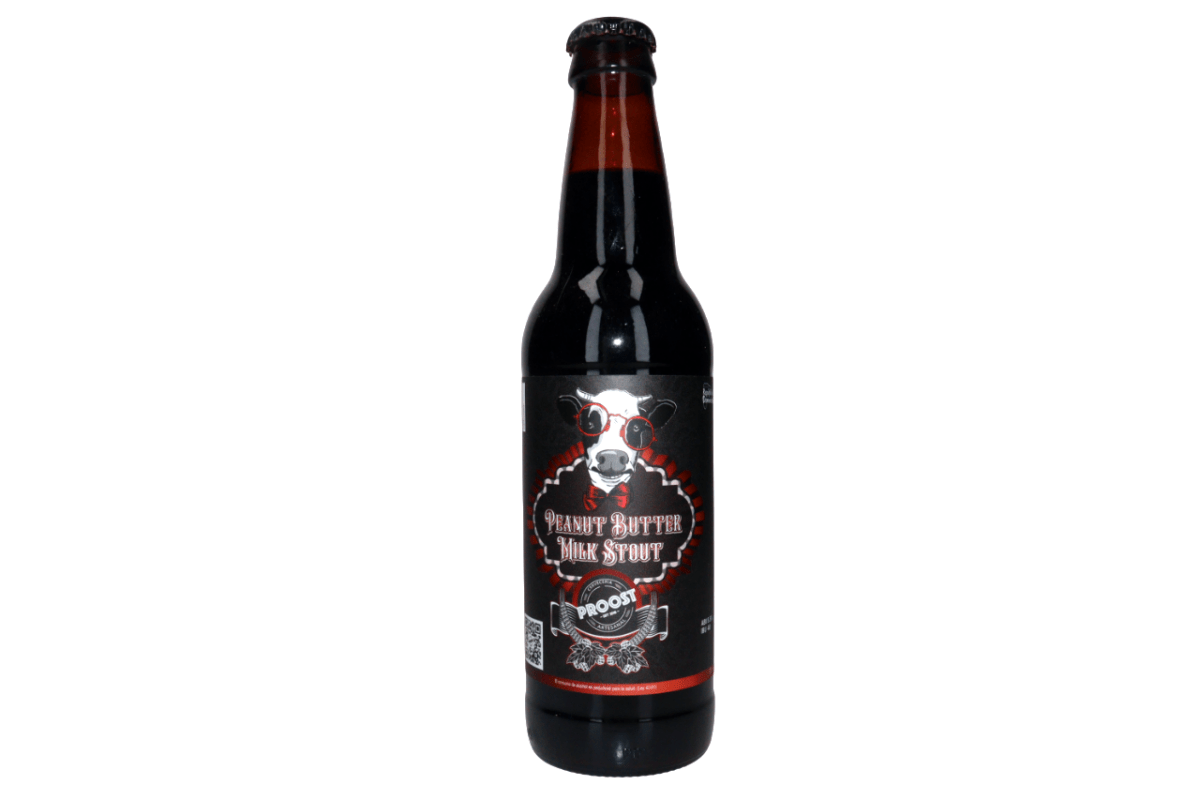 PROOST CERVEZA ARTESANAL PEANUT BUTTER MILK STOUT 350 ML - SUPERMIX