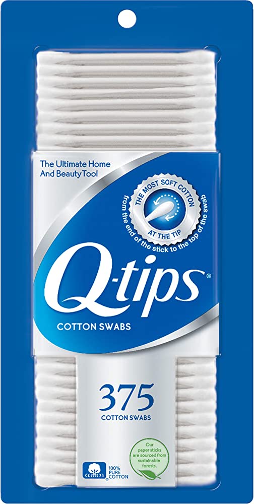 Q TIPS COTTON SWABS 375 CT - SUPERMIX