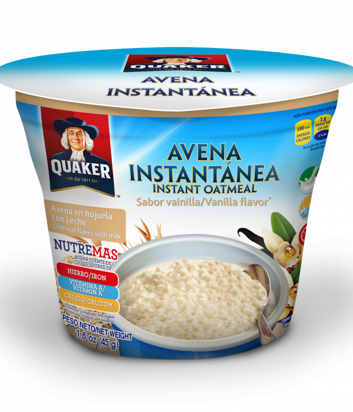 QUAKER AVENA CUP VAINILLA INSTANTANEA 40 GRS - SUPERMIX