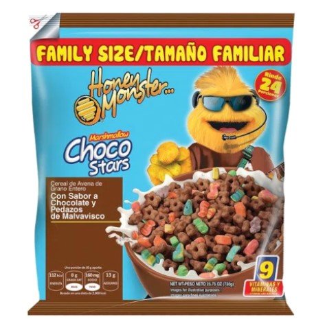QUAKER CEREAL MASHMALLOW CHOCO STARS 690 GR - SUPERMIX