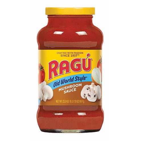 RAGU SPAGUETTI SAUCE MUSHROOM 12/14 OZ - SUPERMIX