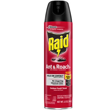 RAID ANT & ROACH OUTDOOR FRESH 12 OZ - SUPERMIX