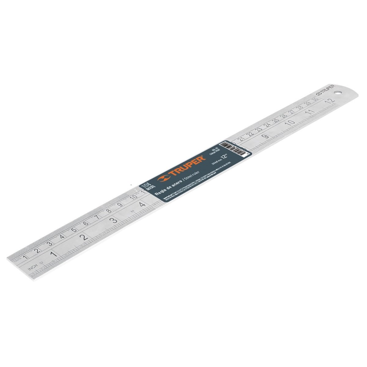 REGLA ACERO INOXIDABLE RGL - 30 TRUPER.. - SUPERMIX