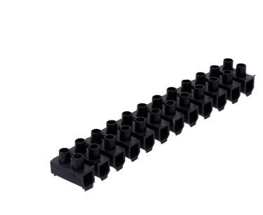 REGLETA 60 AMP TERM. TBS NEGRA - SUPERMIX