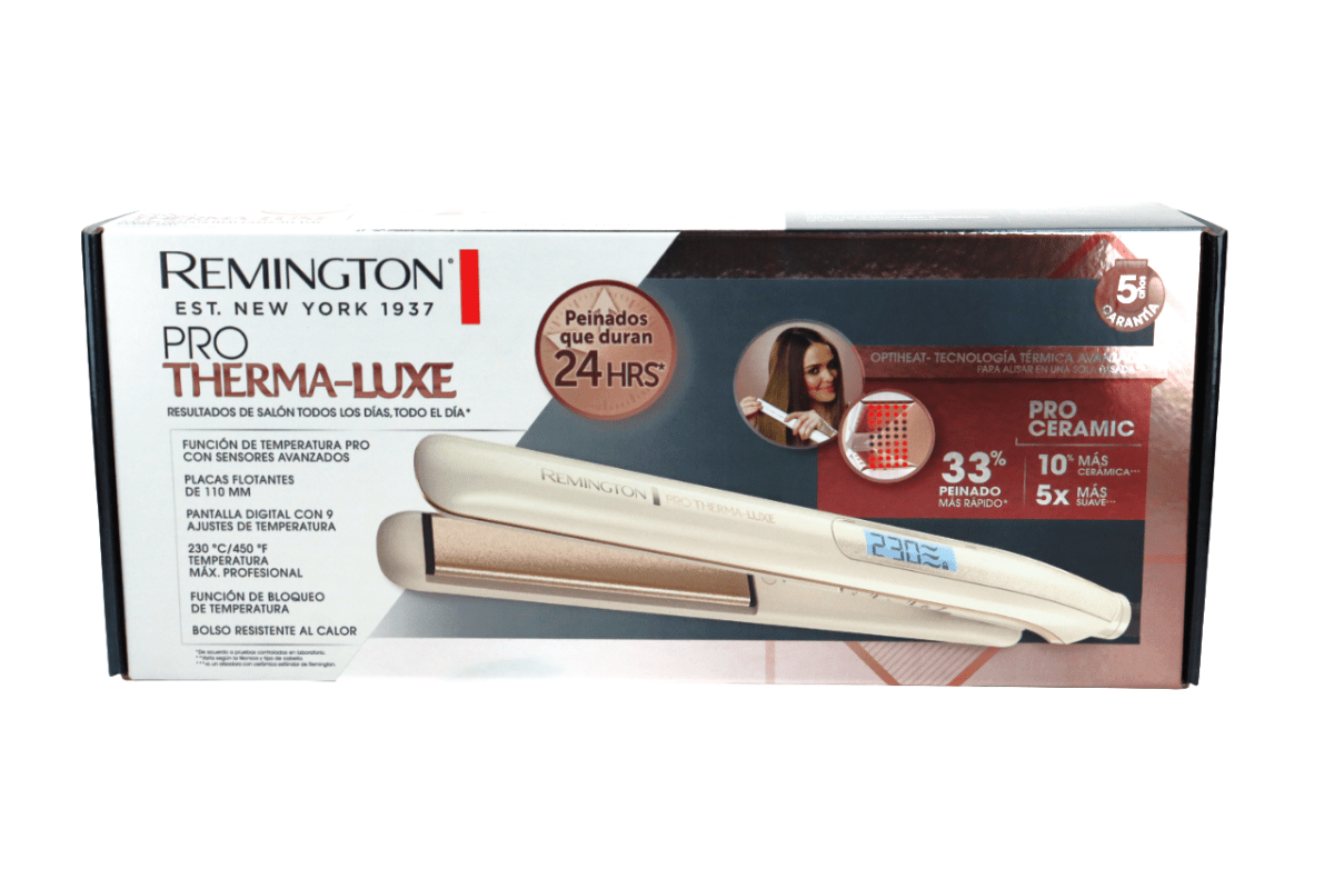 REMINGTON PLANCHA PELO ALISADORA PRO THERMA S9100 - SUPERMIX