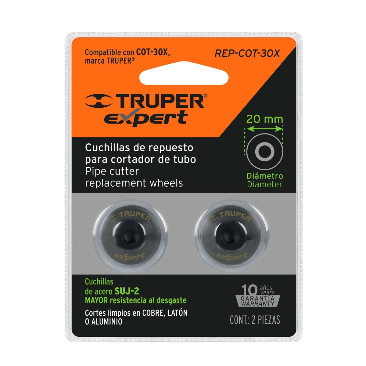 REPUESTO DE CUCHILLAS PARA COT - 30X.. - SUPERMIX