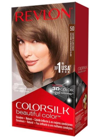 REVLON TINTE COLORSILK CASTANO CLARO CENIZO - SUPERMIX