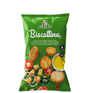 RIALTO CROUTONS BISCOTTINA AJO Y PEREJIL 75 GR - SUPERMIX
