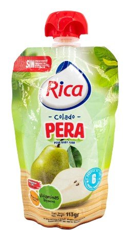 RICA COLADO PERA 113 GR - SUPERMIX