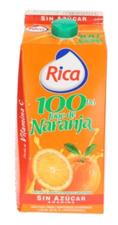RICA JUGO DE NARANJA 100% S/A 1/2 G - SUPERMIX